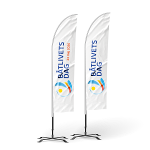 Beachflagga - paket Small